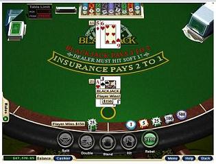 Jackpot Grand Blackjack Table